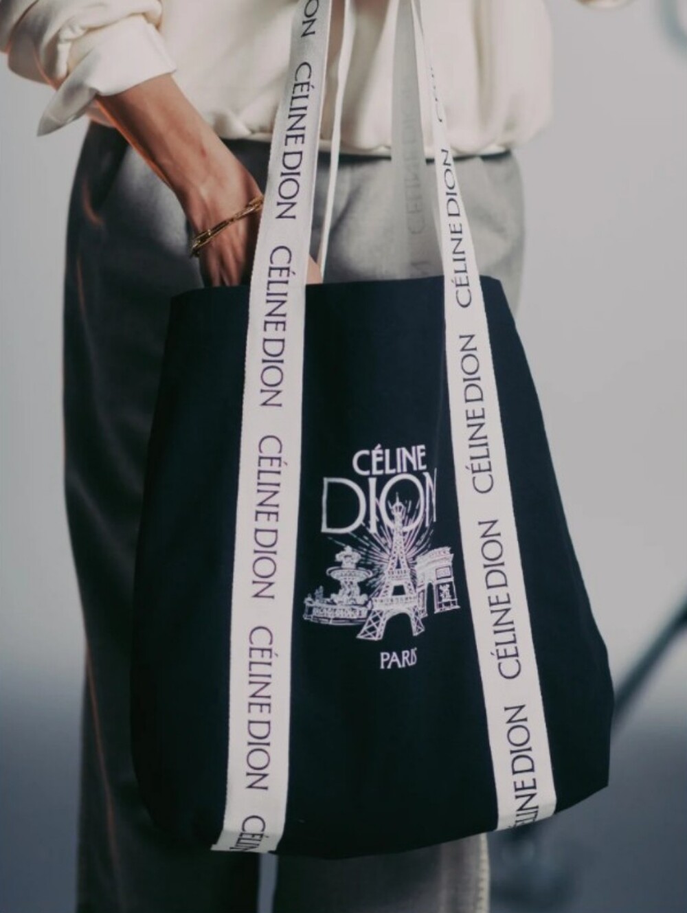 Celine Dion Official Concert Tote And Scarf Bundle